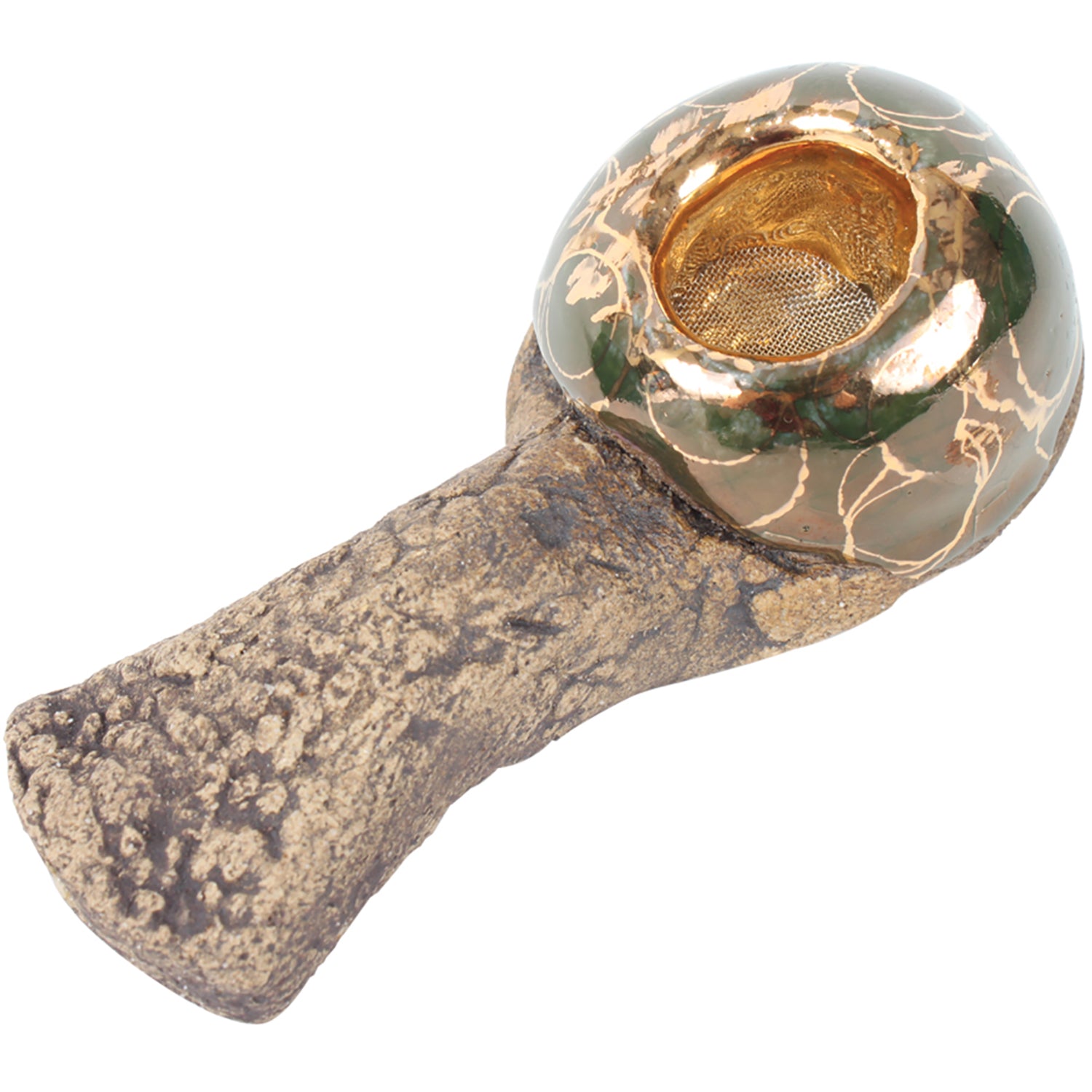 2 Pipes   4oz Kleen Green Gold - Celebration Pipes